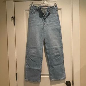 Levi’s Rib Cage Straight Ankle Jean- color is Tango Gossip!!